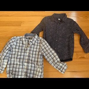 2 5T boys button down shirts